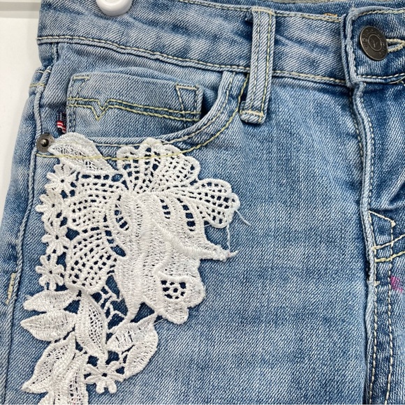 Vigoss Girl’s Denim Blue Shorts Size 8 - Picture 3 of 6